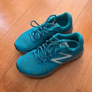 Teal New Balance Sneakers Size 7, Blue Sneakers Athletic Running Shoes Size 7
